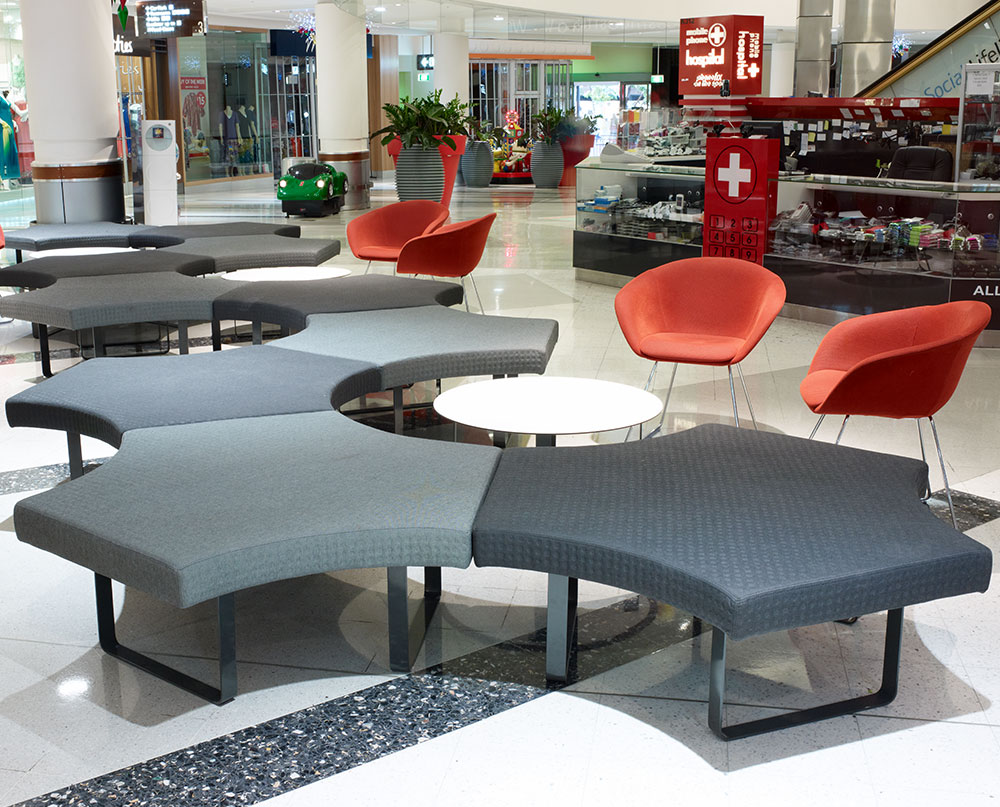 Custom Modular Seating - Westfield Chatswood, NSW - BCI Furniture